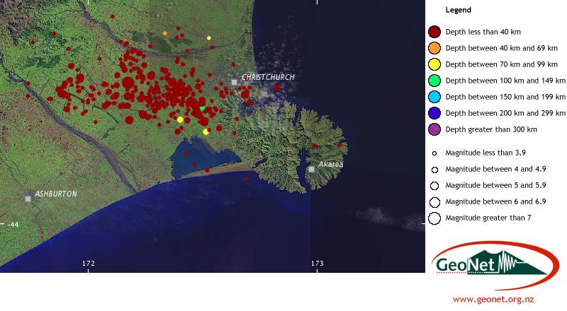 Christchurch Earthquakes